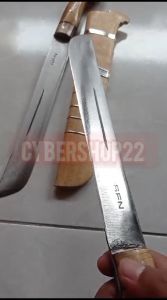 Pemangkas Pohon GOLOK Baja SFN Gagang Fulltang