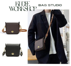 Túi xách đeo chéo nam da xịn nắp hở đeo vai đơn giản phong cách thời trang ulzzang Hàn Quốc