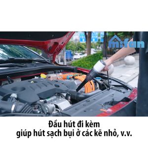 Máy Hút Bụi Cầm Tay Mini Không Dây 3in1 Mifan CV103 - Lực hút mạnh 8000Pa 60W Sạc nhanh TypeC Hút thổi bụi ô tô đa năng