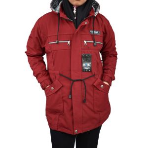 jaket parka cewe/bahan kanvas tr tebal/jaket parka