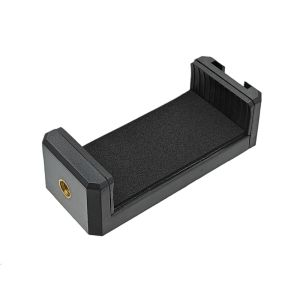 Cold Shoe Mount Phone Tripod Clip for Microphone LED Video Light 1/4 Tripod Screw for iPhone 15 Samsung Galaxy Google