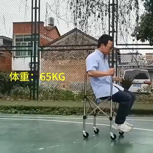 Luspeed Portable Pickleball Tennis Badminton Coach Car Training Car Large Capacity Ball Collecting Frame Loading Car