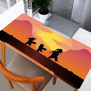 Bandai | DBZ Dragon Ball Master Roshi Mouse Pad Game Rubber Mini Pc Keyboard Laptop Computer Speed Desk Mat Gaming Acessories Mousepad