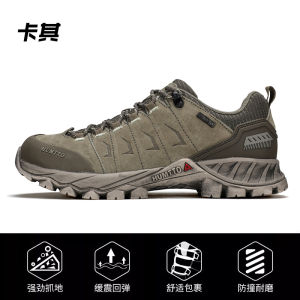 Outdoor Climbing Shoes Mens Wear-Resistant Anti-Slip Shock-Absorption Mountain Climbing Off-Road Retro Casual Sports Hiking Shoes Women