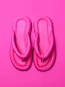 Korean Style New Dopamine Flip Flops Anti-Slip Fashionable & Odor-Free Beach Sandals Toe Post Slippers#A8013