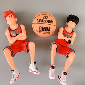 Mainan Action Figure Slam Dunk Master Sakuragi Hanamichi Flow Kawagawa Maple Shoes Bahan PVC Untuk Dekorasi Mobil