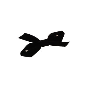 Velvet Bow Hair Clip Women Retro Versatile Gentle Duckbill Clip Temperament Hair Accessories
