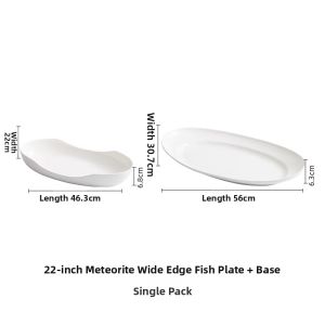 YOGEHOME | Candle Heating Insulated Fish Platter