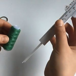 PEMBAYARAN MUDAH - PENGIRIMAN CEPAT - Jangka Sorong Plastik / Sigmat Alat Ukur Caliper Gauge Micrometer