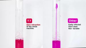 Dental High Speed Turbine Handpiece Zero Back Suction Structure 4 Holes Water Cooling Rotation Speed Over 360000 RPM