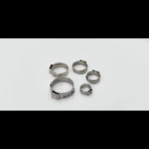 130 Chiếc Kẹp Ống Thép Không Gỉ 5.8-36.1mm Một Tai Không Cấp Độ Chất Liệu 304 Vòng Kẹp Cinch Dùng Cho Hệ Thống Ống Nước Niêm Phong