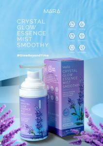 Afaashopping - Crystal Glow Essence Mist l Mera Satu box isi 2 Botol