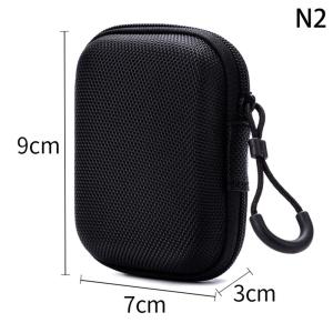 【LS】【LS】New Hard Shell EVA Storage Box Mini Portable Pouch Carrying Bag Black Protective Storage Case Digital Accessories