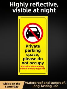 ZHICAIYOU | No Parking Warning Reflective Sticker