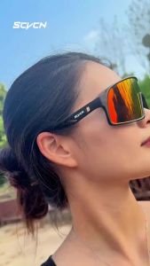 SCVCN Photochromic Đi Bộ Đường Dài Kính UV400 Nam Nữ Xe Đạp Leo Núi Kính Mát MTB Đường Xe Đạp Thể Thao Thấu Kính Trong Kính Mắt