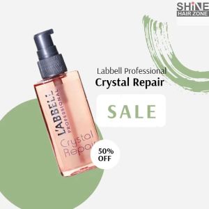 LABBELL Crystal Repair Hair Serum 60ml minyak rambut non oily silky smooth leave on blow dry