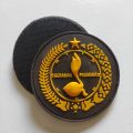 patch rubber LOGO PRAMUKA 3D / tempelan karet emblem velcro. 