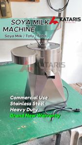 KATARIS 1.5HP Soyamilk Machine with Separator Grinder Taho maker Soya Milk machine