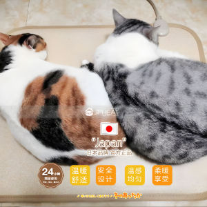 Portable Infrared Heating Pet Carpet Pad Small Dog Cat Warmth Mat Multi-Functional Electric Hot Pad Non-Waterproof 2-Year Warranty