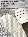 Women's Summer Outdoor Flip Flops Thick Bottom Heightening Slippers Beach Sandals Anti-Slip Comfortable EVA Slippers. 