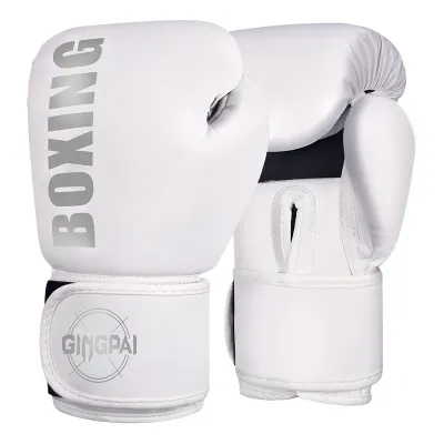 GINGPAI | Professional Boxing Gloves Training Sparring Bag Use