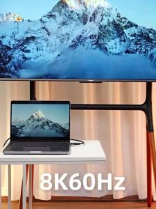 CABLETIME 8K HDMI 2.1 Cáp Tốc Độ Cực Cao 60Hz 4K 120Hz 48Gbps Cho PS5 PS4 8K 2.1 4K 2.0 Bộ Chia HDMI Tương Thích Đầu Nối Nam