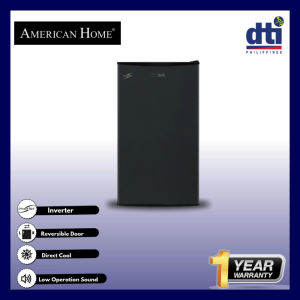 American Home Inverter Bar Refrigerator 3.3 cu.ft. ABR-M25INV90BS