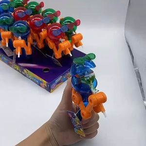 Lollipop Holder Storage Robot Hot Candy Dustproof Toys Cool Personality Decompression Robot Lollipop Holder Novelty Relax Toy Cute Creative Gifts Christmas Gift Party Favor Toys Lollipop Holder Decompression Toy Lollipop Robot Decompression Candy Toy Gift