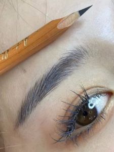 Chì Kẻ Mày Chuyên Nghiệp Chống Thấm Nước Không Phai Màu Sắc Sắc Nét Của Họa Sĩ Trang Điểm Làm Đẹp Lâu Dài