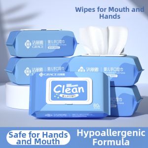 Baby-Friendly Large Pack Wet Wipes Grace