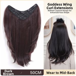 AINIYA | V-Shaped High Layered Invisible Integration Wig 1pc