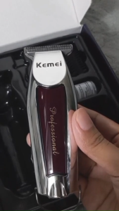 (BISA COD) ORIGINAL - KEMEI 9163 KM 9163 ALAT MESIN CUKUR TANPA KABEL WIRELESS RAMBUT JENGGOT KUMIS