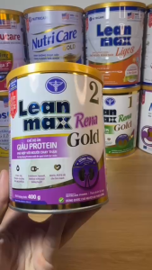 Lon sữa Leanmax Rena Gold 2 400g - Dinh dưỡng giàu Protein cho người chạy thận