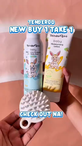 Tenderoo Baby Skin Care Set  Shampoo+Body Wash&Lotion Safe for Newborns&Sensitive Skin 24H Moisture