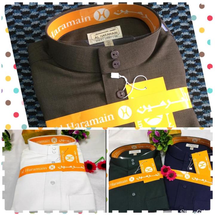 FREE GIFT 🎁 COAT JUBAH AL HARAMAIN COAT KAIN TEBAL DARI VEITNAM | Lazada