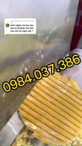 Máy làm viên nghệ mật ong - Máy vo viên tinh bột nghệ mật ong