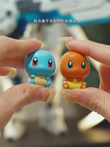 [READY STOCK] Genuine Pokémon Little Adventure Series Cute Doll Toy Pikachu Charmander Squirtle Bulbasaur Eevee Psyduck