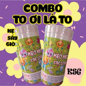 Combo TO ƠI LÀ TO - KẸO SẤY GIÒN ăn vặt siêu ngon