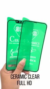 Pelindung Layar Aksesori Ponsel OPPO, VIVO & TECNO: Full Tempered Glass & Anti Gores Ceramic Clear