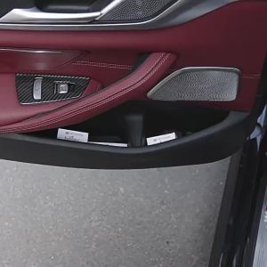 Car Door Cup Holder Box Universal Drink Rack Storage Bin Back Clip Design Car Seat Back Water Cup Box Organizer Pocket