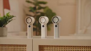 Avvic DQ229 Kipas Angin Mini Turbo Fan 100 Speed Handheld Fan Portable Rechargeable with Night Light