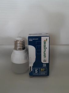 Lampu LED Takasimurah 5 WATT SUPER TERANG Dan TAHAN LAMA