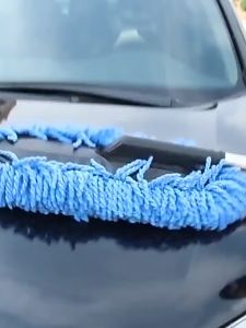 JUNE ไม้ปัดฝุ่นรถยนต์ แปรงปัดฝุ่น แปรงปัดฝุ่นไมโครไฟเบอร์ ปรับขนาด แปรง ทำความสะอาดง่าย แข็งแรง อย่างยิ่งถูกต้อง