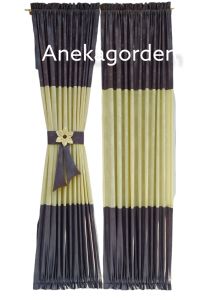 Gorden kupu-kupu gorden jendela minimalis kupu-kupu bahan embos tebal