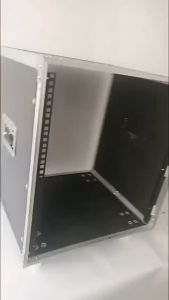 Hard Case Sound System 12U Aksesoris Sound System Dengan Pintu Kabinet Akrilik