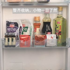 Kotak Partisi Kulkas Serbaguna Rak Gantung Penyimpan Makanan Multifungsi