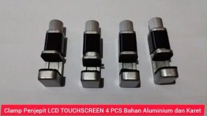 Clamp Penjepit Layar LCD Alat Service Hp 4 Pcs Bahan Aluminium Dan Karet