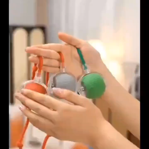 Cat Toys Funny Pet Interactive Toys Plush Ball Gun Plush Ball Launcher Ups and Downs Silent Interactive Artifact Pet Supplies Plush Ball Shooting Gun Cat and Dog Toys