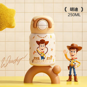 Disney | Disney Stitch Mini Insulated Cup Childrens Water Cup Compact Water Bottle Kindergarten Straw Pocket Cup 250ML
