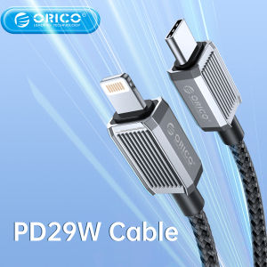 ORICO USB C Cable Fast Charging Wire Type C USB A To Data Line Braided Wire 1M For IPhone 14 13 12 11 pro Max XS iPad Macbook